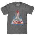 NASA Space Shuttle T-Shirt - Gray