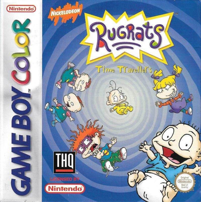 Rugrats: Time Travelers (Gameboy Color) - Game Manual Only