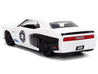 2012 Dodge Challenger SRT8 "Stormtrooper" Livery White with Graphics "Star Wars" Franchise "Hollywood Rides" Series 1/32 Diecast Model Car by Jada