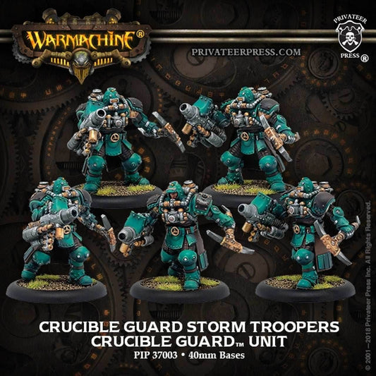 Warmachine: Crucible Guard Storm Troopers - 