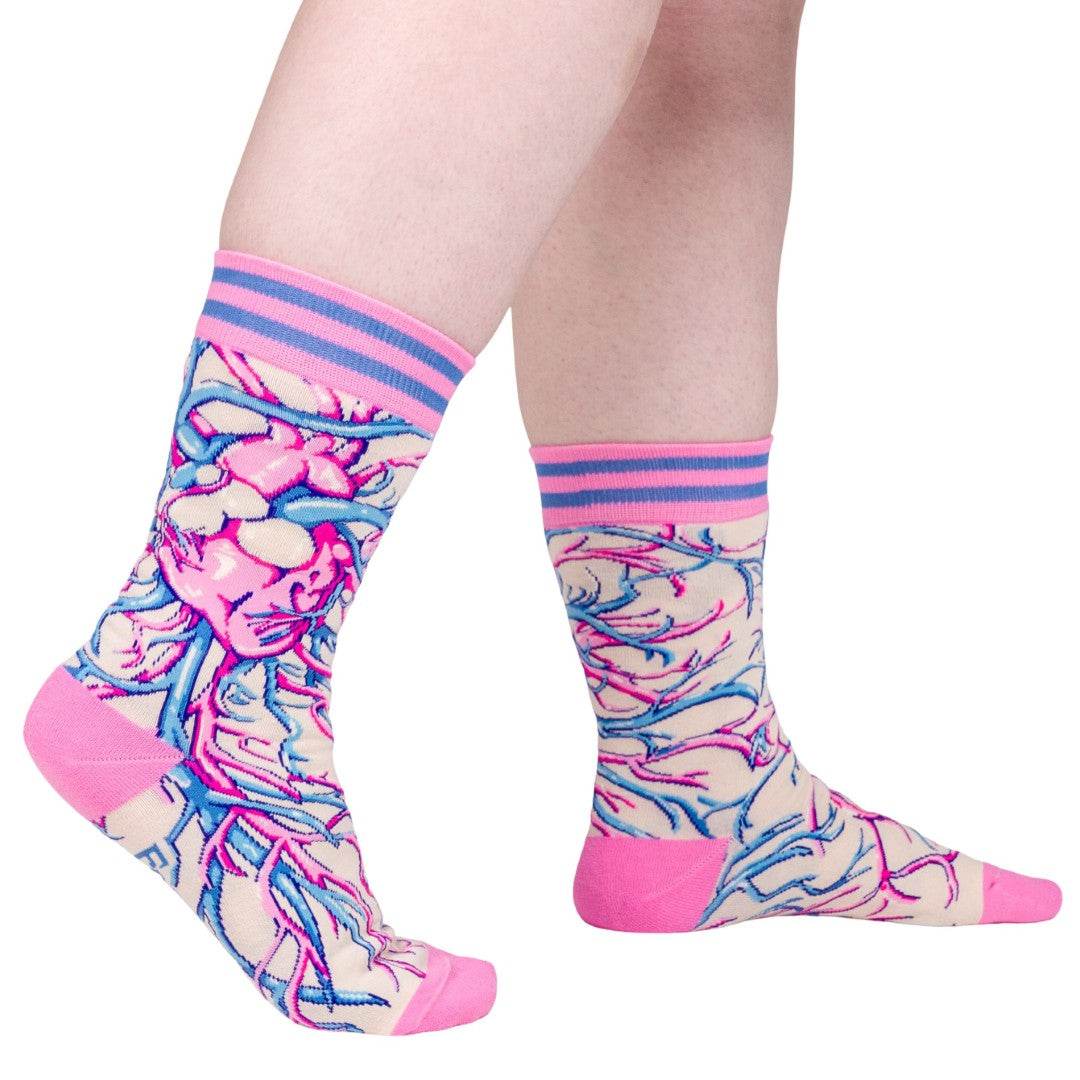 Weird Anatomy Crew Sock Pack | 5 Designs - 