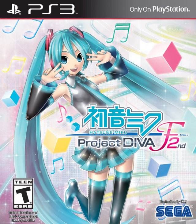 Hatsune Miku: Project Diva F2nd (Playstation 3) - Game Manual Only