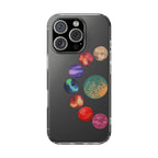 Clear Cases Lunar With Eight Colors