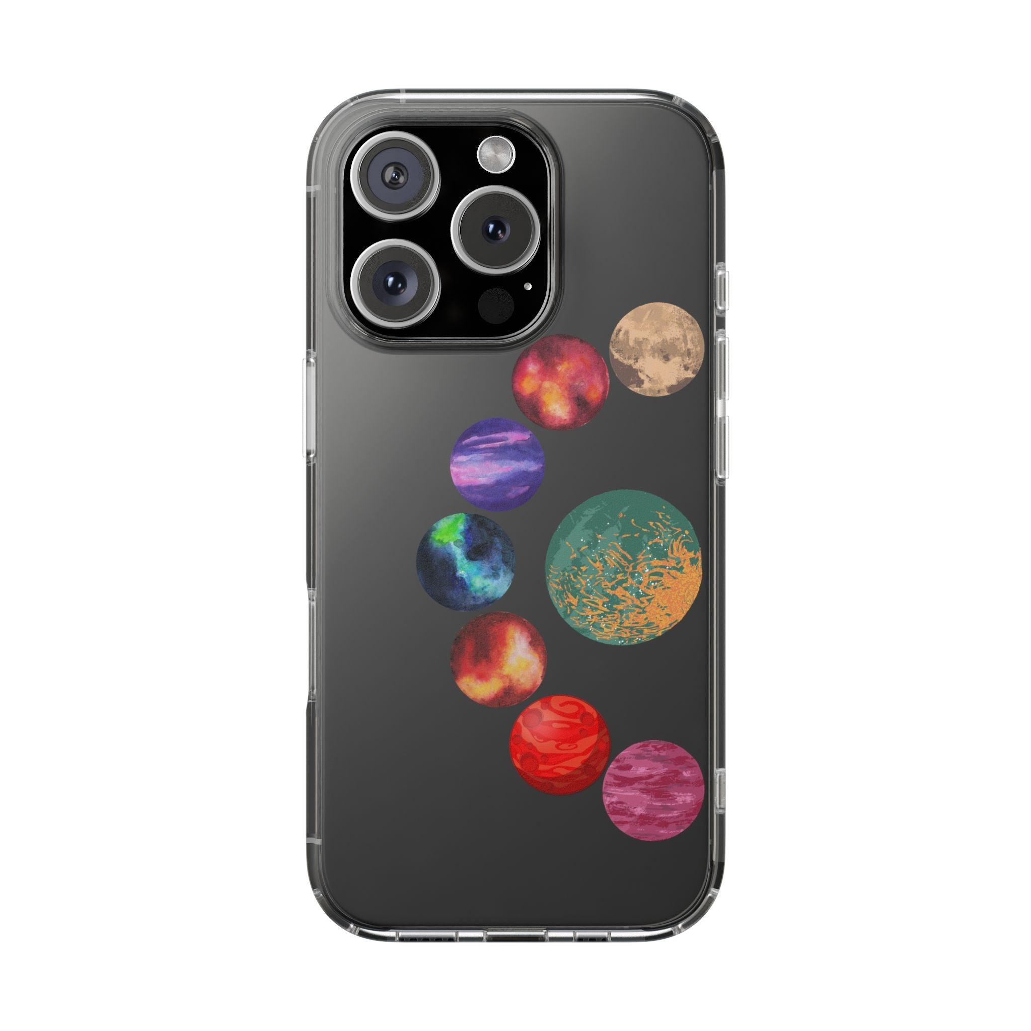 Clear Cases Lunar With Eight Colors