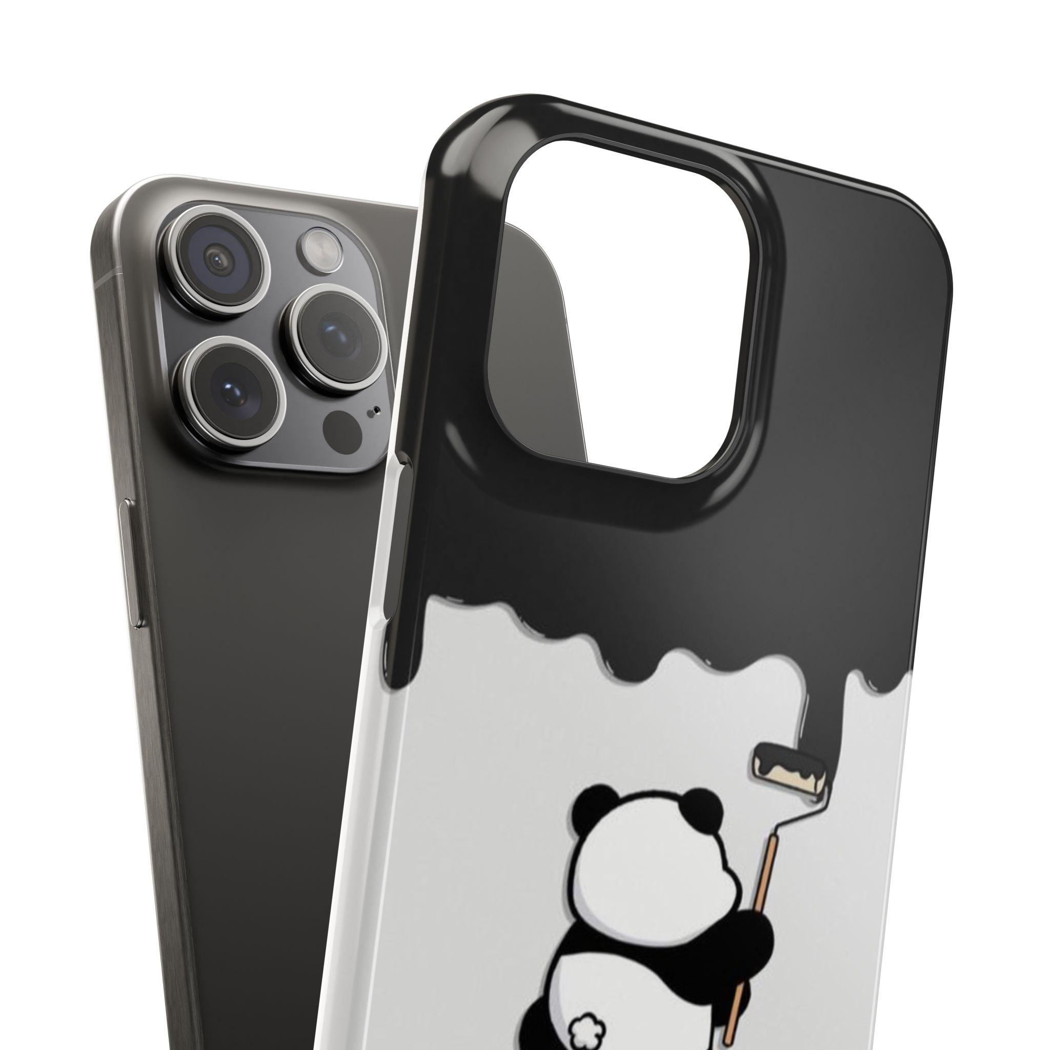 Artistic Panda Phone Case – A Masterpiece in the Making!