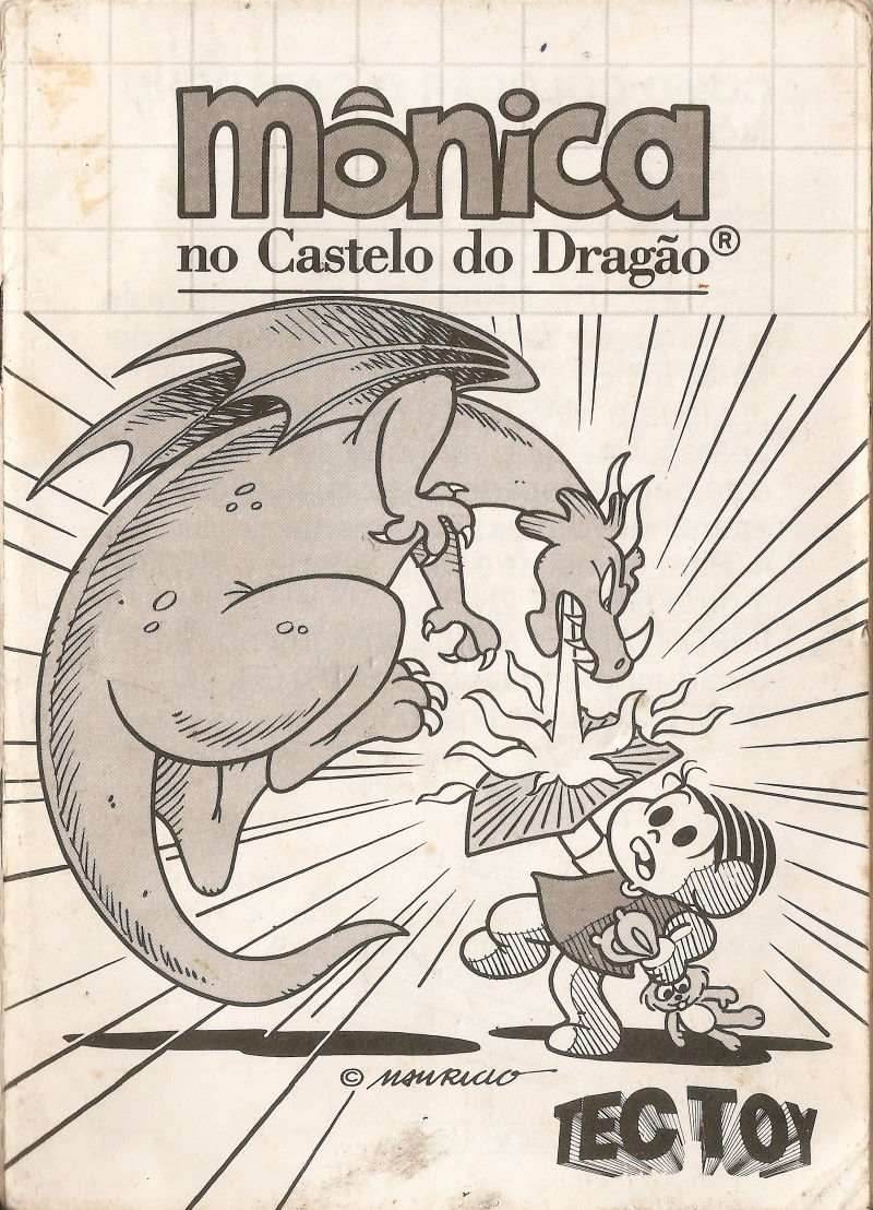 Monica in the Castle of the Dragon (Sega Master System) - Game Manual Only
