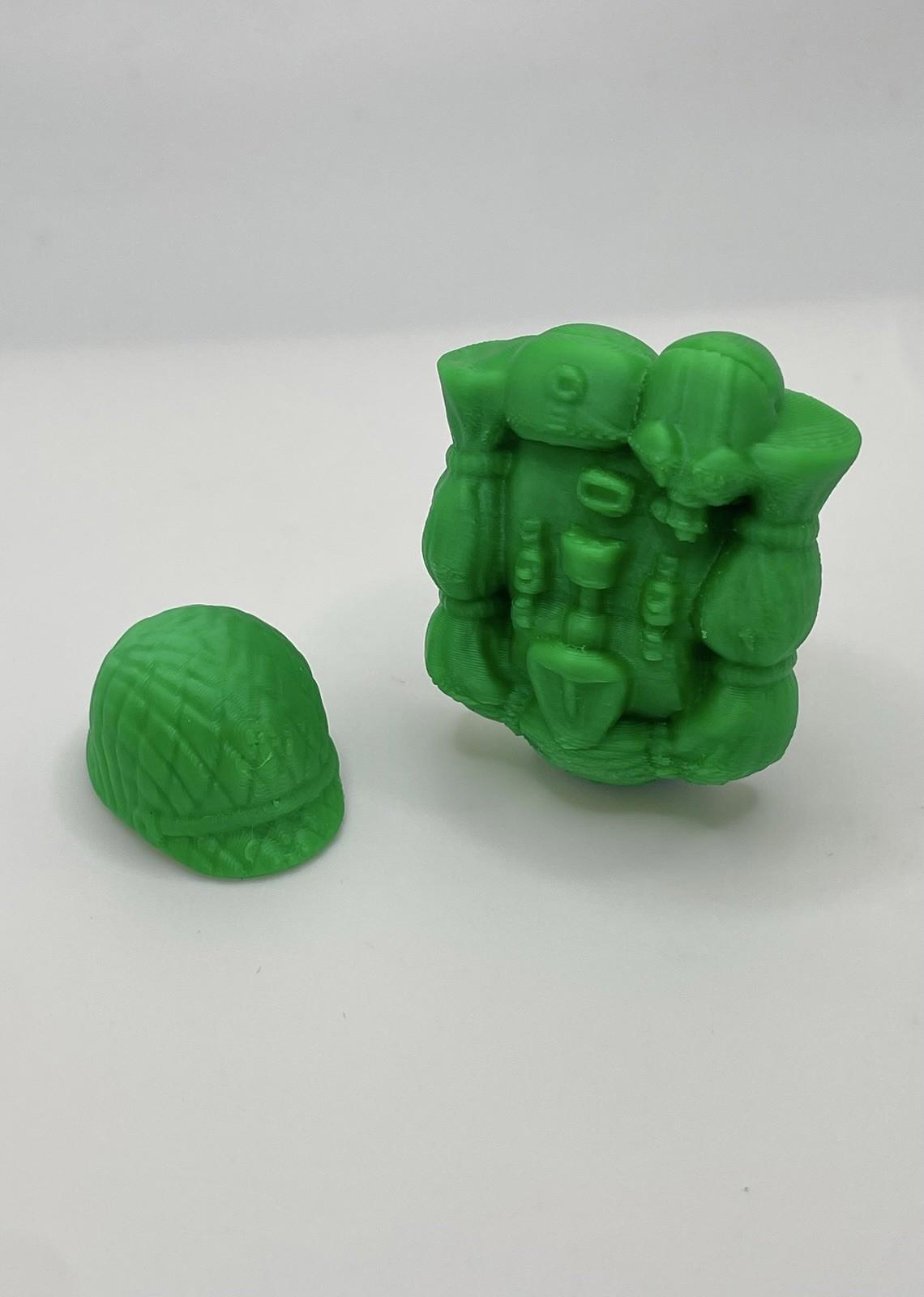 Vintage Mattel Food Fighters 1988 Kitchen Commando Helmet & Backpack REPRO part