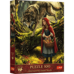 Trefl Premium Plus Enchanted Fairy Tales Little Red Riding Hood and the Wolf 500 Piece Puzzle