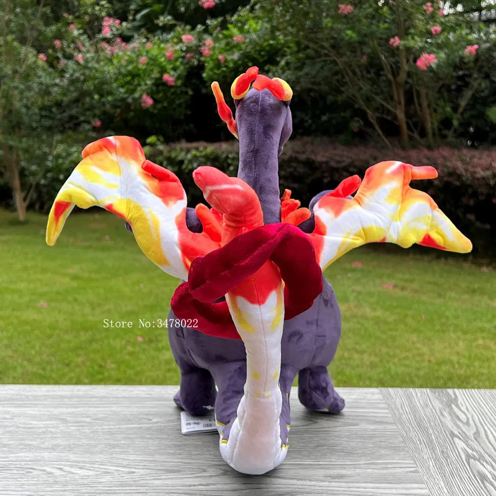 37cm 2 Styles Pokemon Plush Shiny Dynamax Charizard Gigantamax Dragon Cartoon Stuffed Toy Soft Doll High Quality