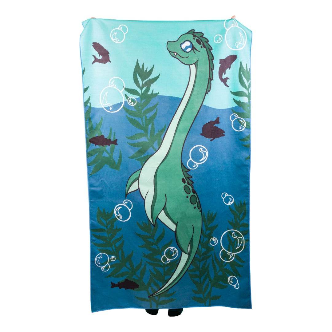 LIMITED Cute Nessie Quick Dry Suede Beach Towel - 