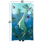 LIMITED Cute Nessie Quick Dry Suede Beach Towel - 