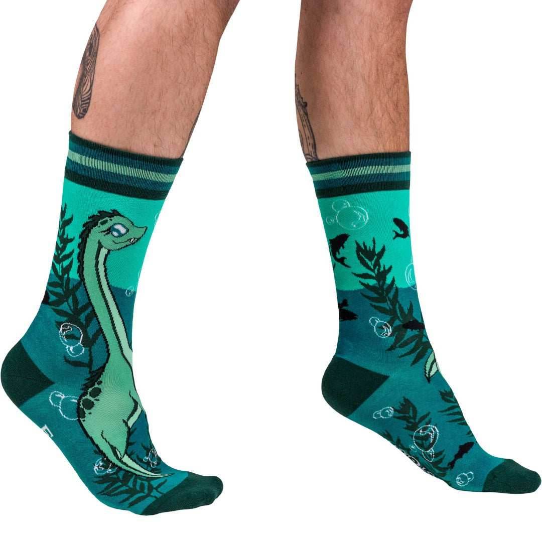 Cute Nessie Crew Socks - 