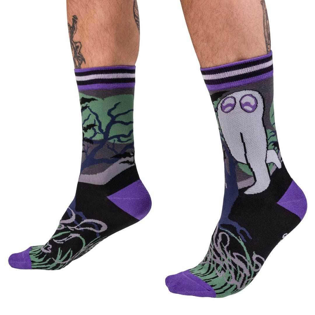 Cute Fresno Nightcrawler Crew Socks - 