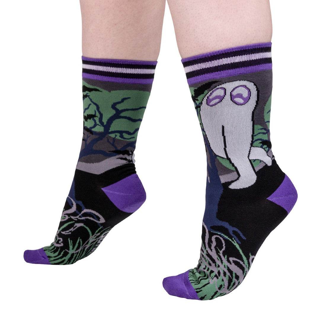 Cute Fresno Nightcrawler Crew Socks - 