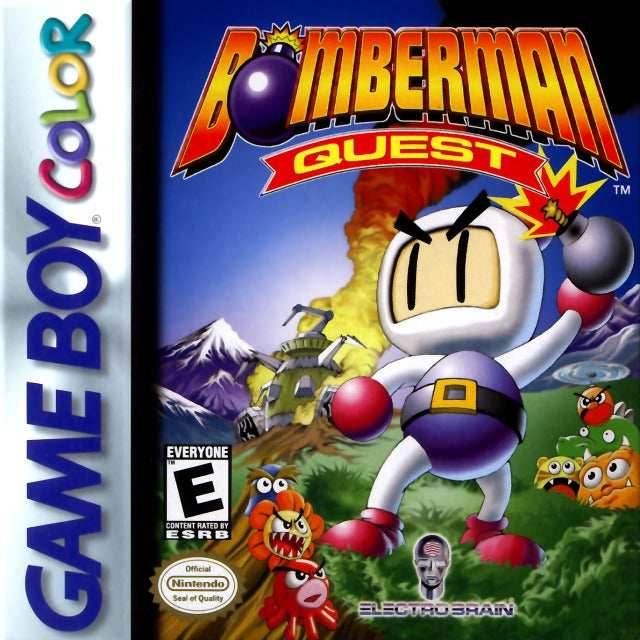 Bomberman Quest (Gameboy Color) - Game Manual Only