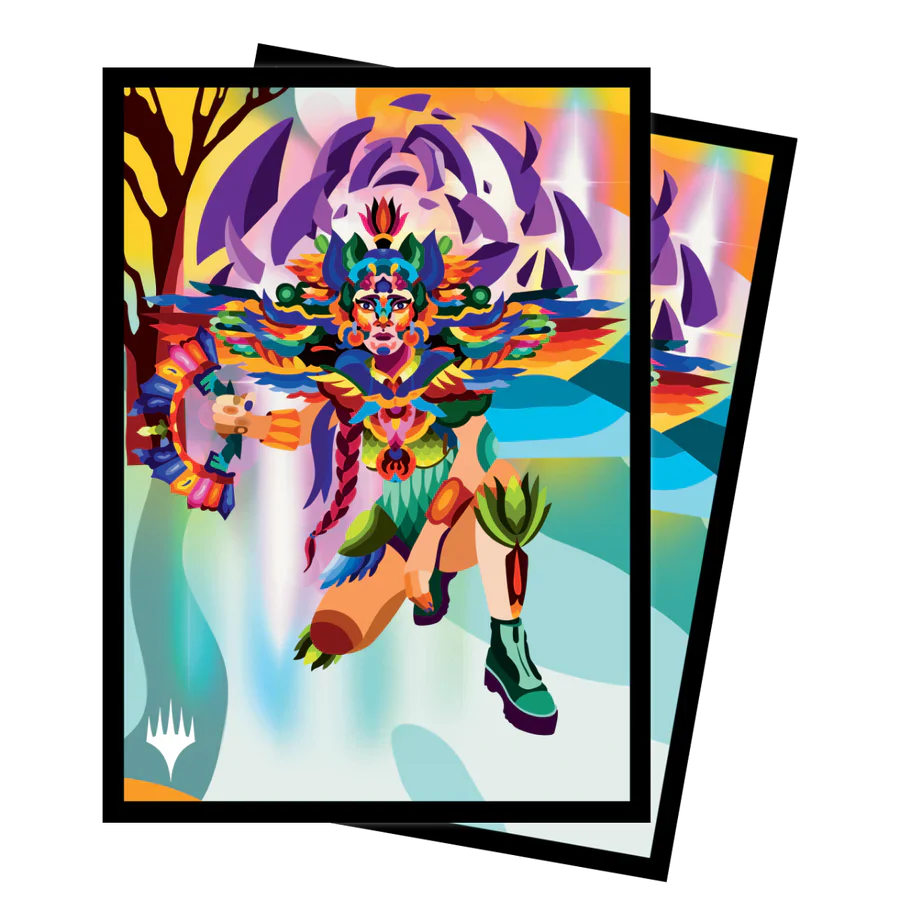 The Lost Caverns of Ixalan Huatli, Poet of Unity Standard Deck Protector Sleeves (100ct) for Magic: The Gathering