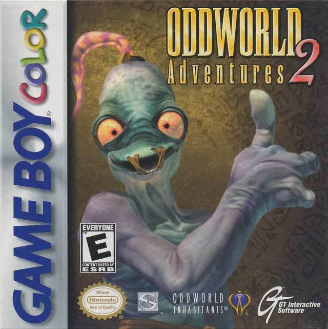 Oddworld Adventures 2 (Gameboy Color) - Game Manual Only