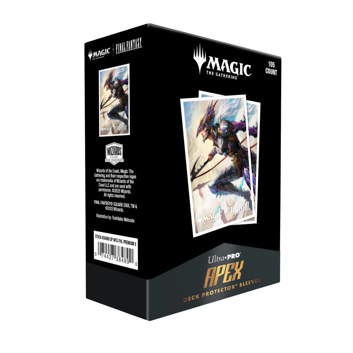 MAGIC: THE GATHERING®—FINAL FANTASY™ Kain, Traitorous Dragoon 105ct APEX® DECK PROTECTOR® Sleeves for Magic: The Gathering