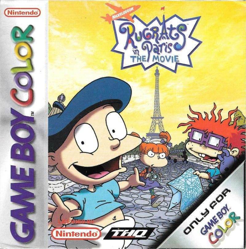 Rugrats In Paris: The Movie (Gameboy Color) - Game Manual Only