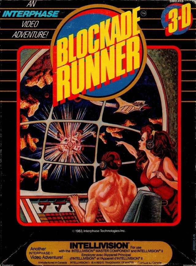 Blockade Runner (Intellivision) - Game Manual Only