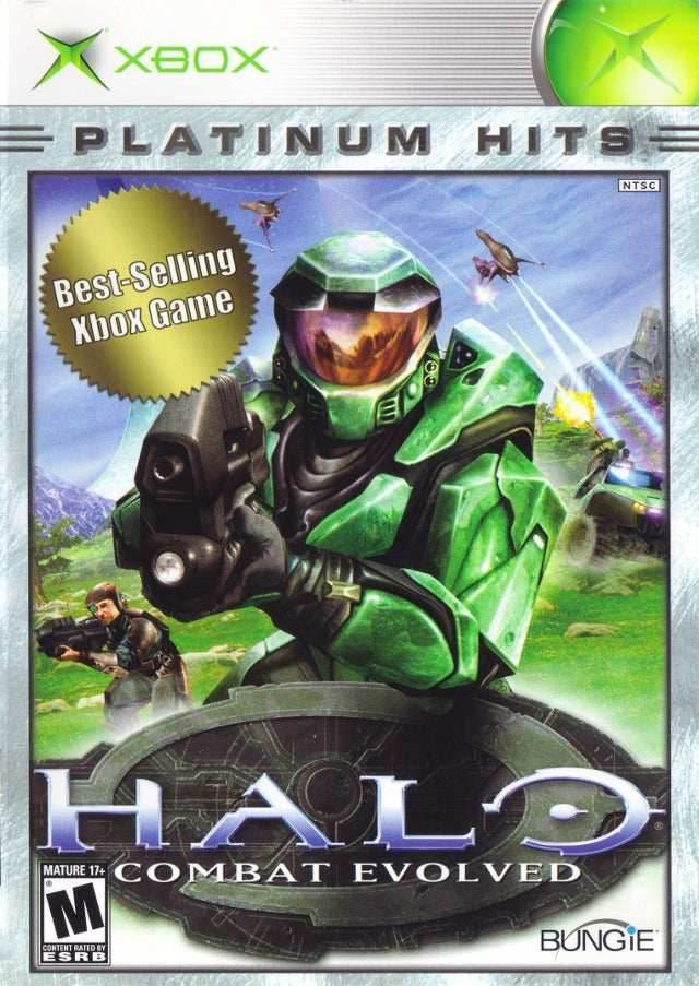 Halo: Combat Evolved (Platinum Hits) (Xbox) - Game Manual Only