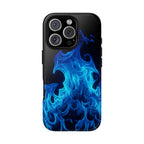 Blue Flames Tough  Phone Case