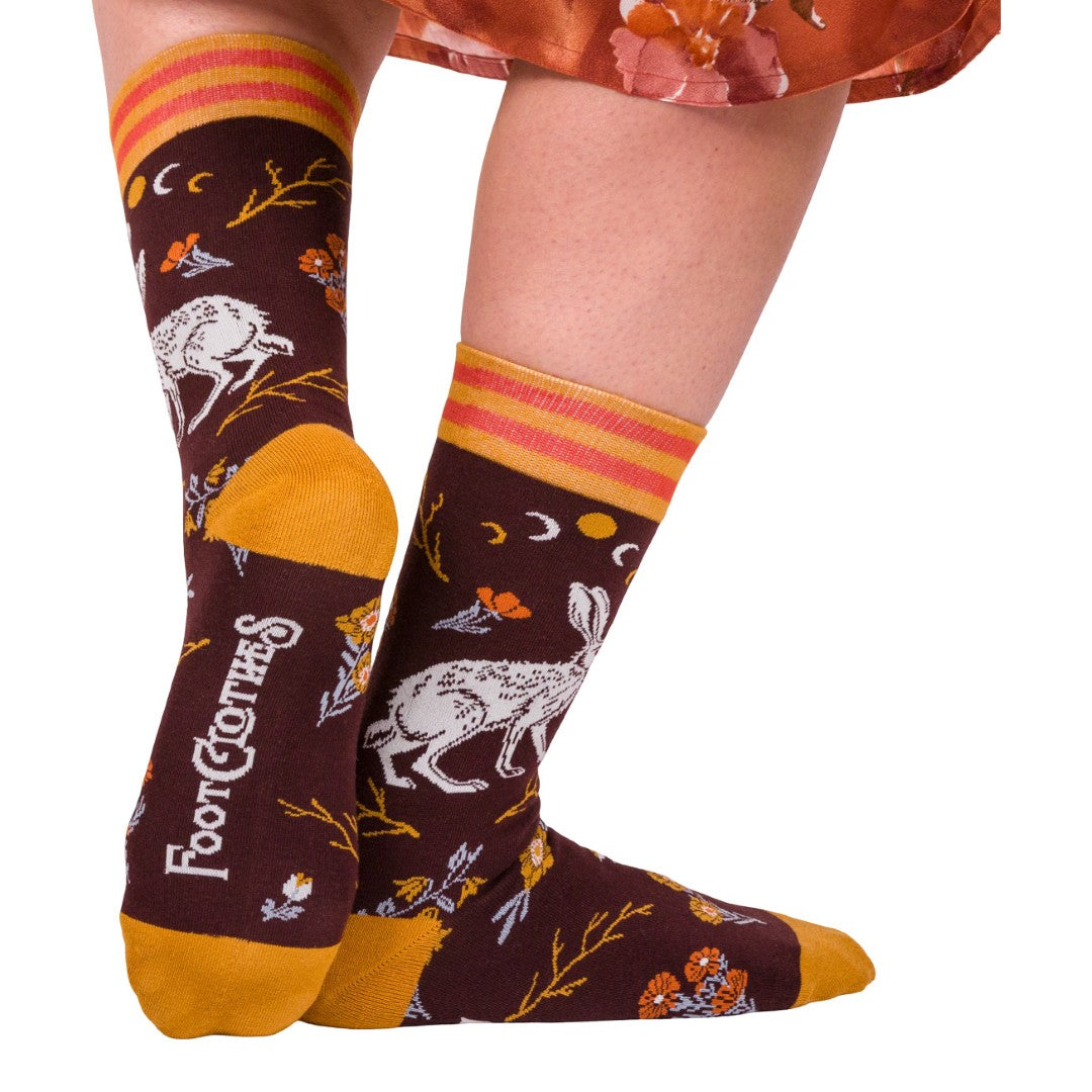 The Hare Crew Socks