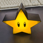 LED Question Mark Night Light Games Toy Children Table Lamp USB Charging Kids Birthday Gift - Star