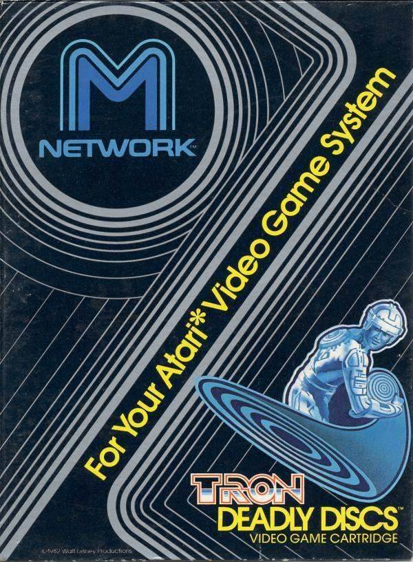 Tron Deadly Discs (Atari 2600) - Game Manual Only