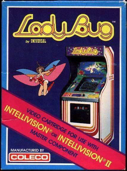 Lady Bug (Intellivision) - Game Manual Only