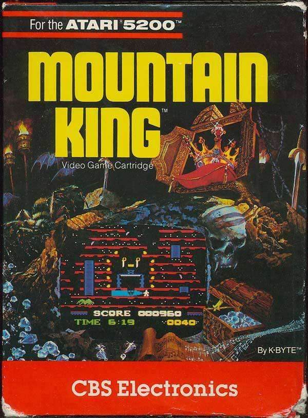 Mountain King (Atari 5200) - Game Manual Only