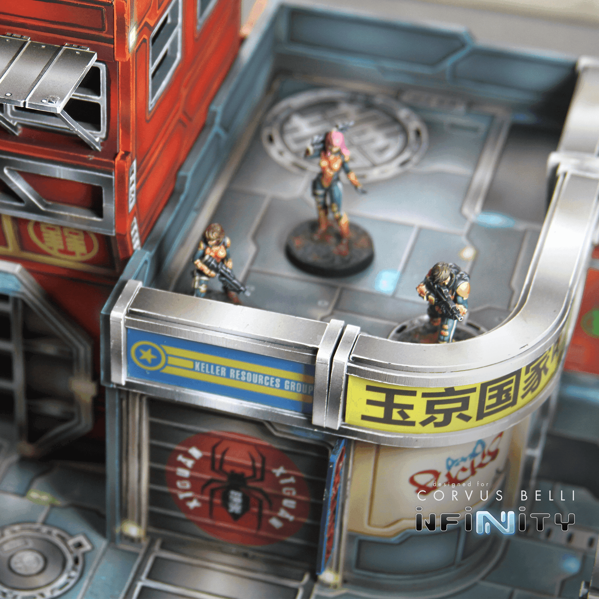 Xiguan Vendor Flat - Color Printed in Red