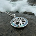 Carmina Tree of Life Shell Necklace