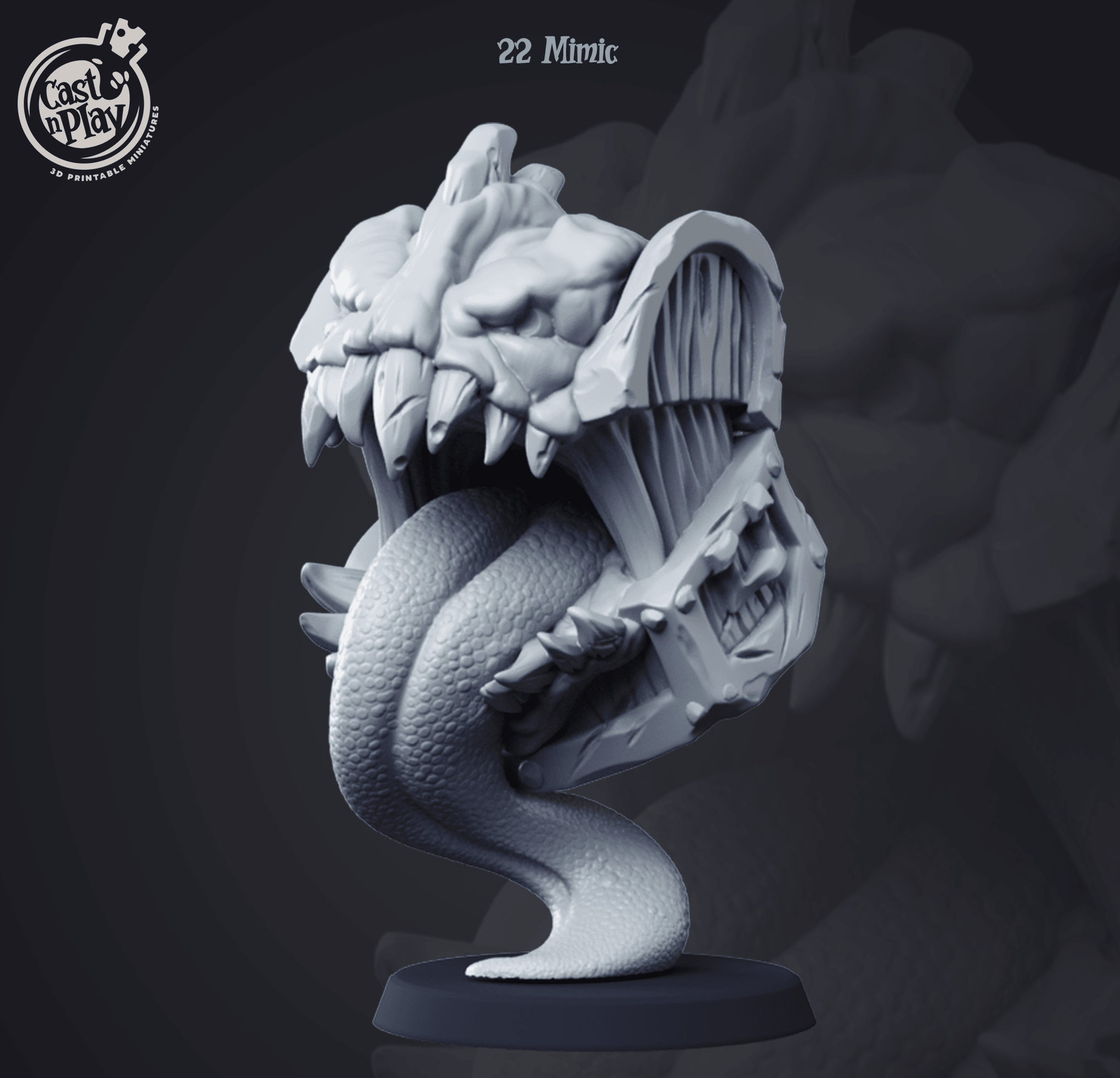 3D Printed Cast n Play Mimic 28mm 32mm D&D