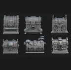 3D Printed Print Your Monsters Mimics Treasure Chests Set 28mm - 32mm D&D Wargaming
