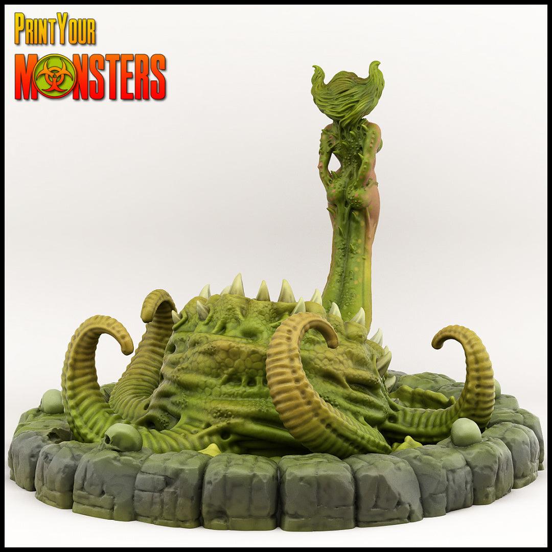 3D Printed Print your Monster Mutant Mimic 28 32mm D&D