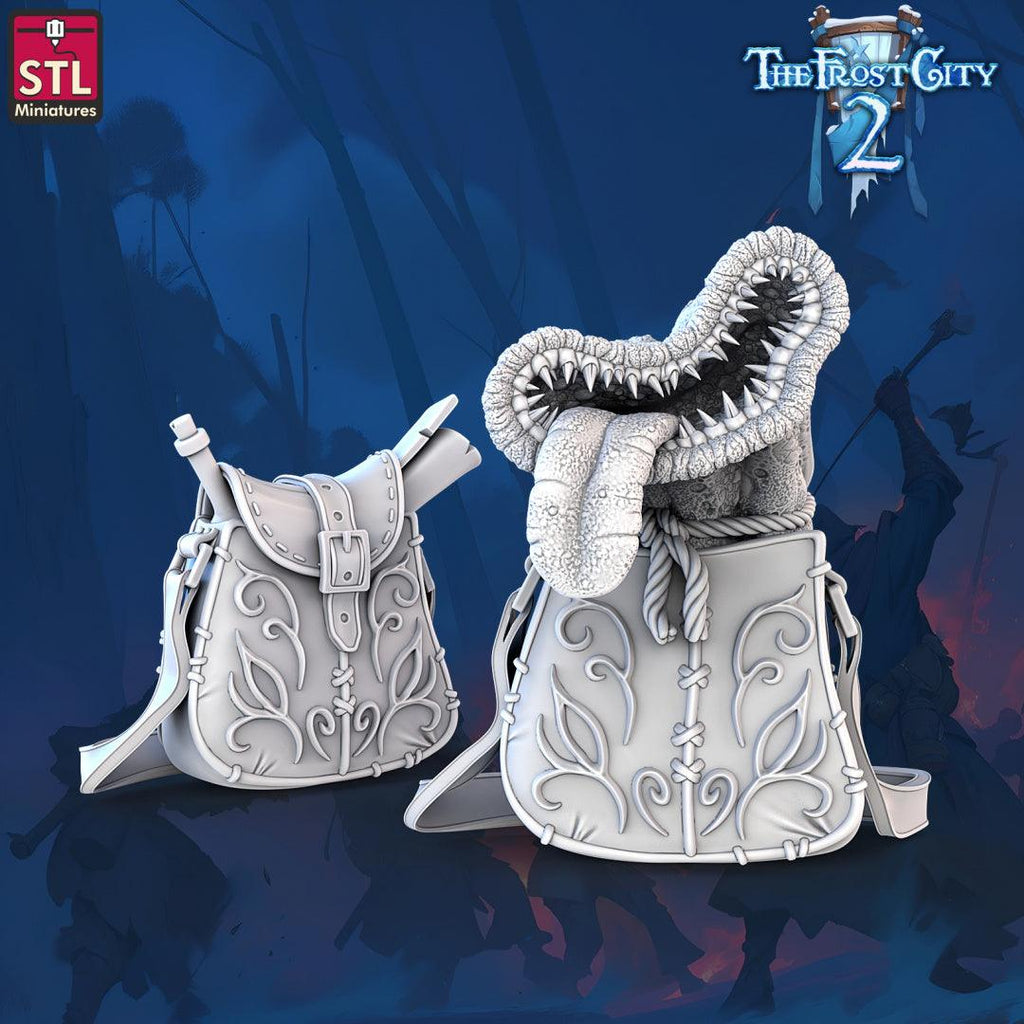 3D Printed STL Miniatures Mimics Set The Frost City 2 28 - 32mm War Gaming D&D