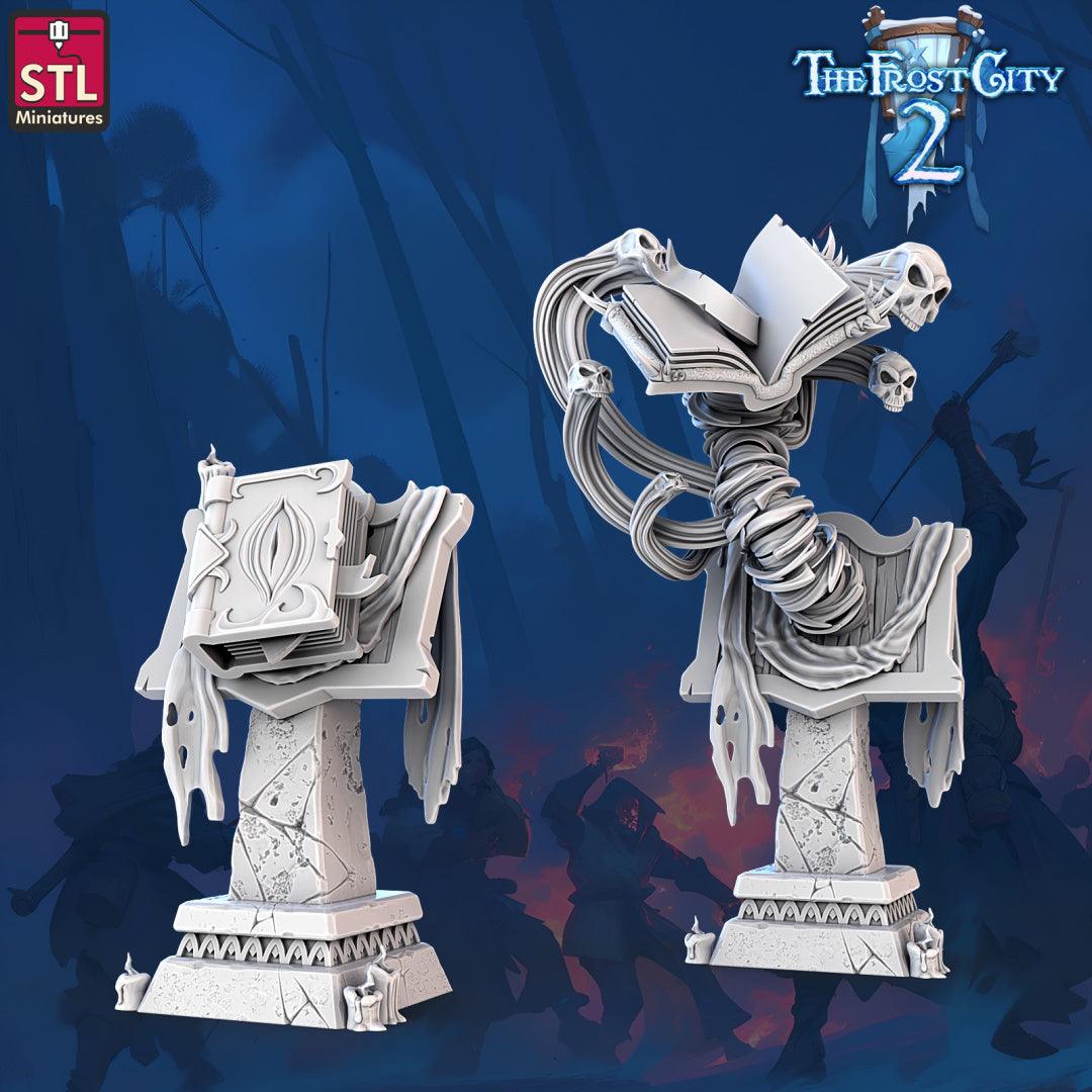 3D Printed STL Miniatures Mimics Set The Frost City 2 28 - 32mm War Gaming D&D