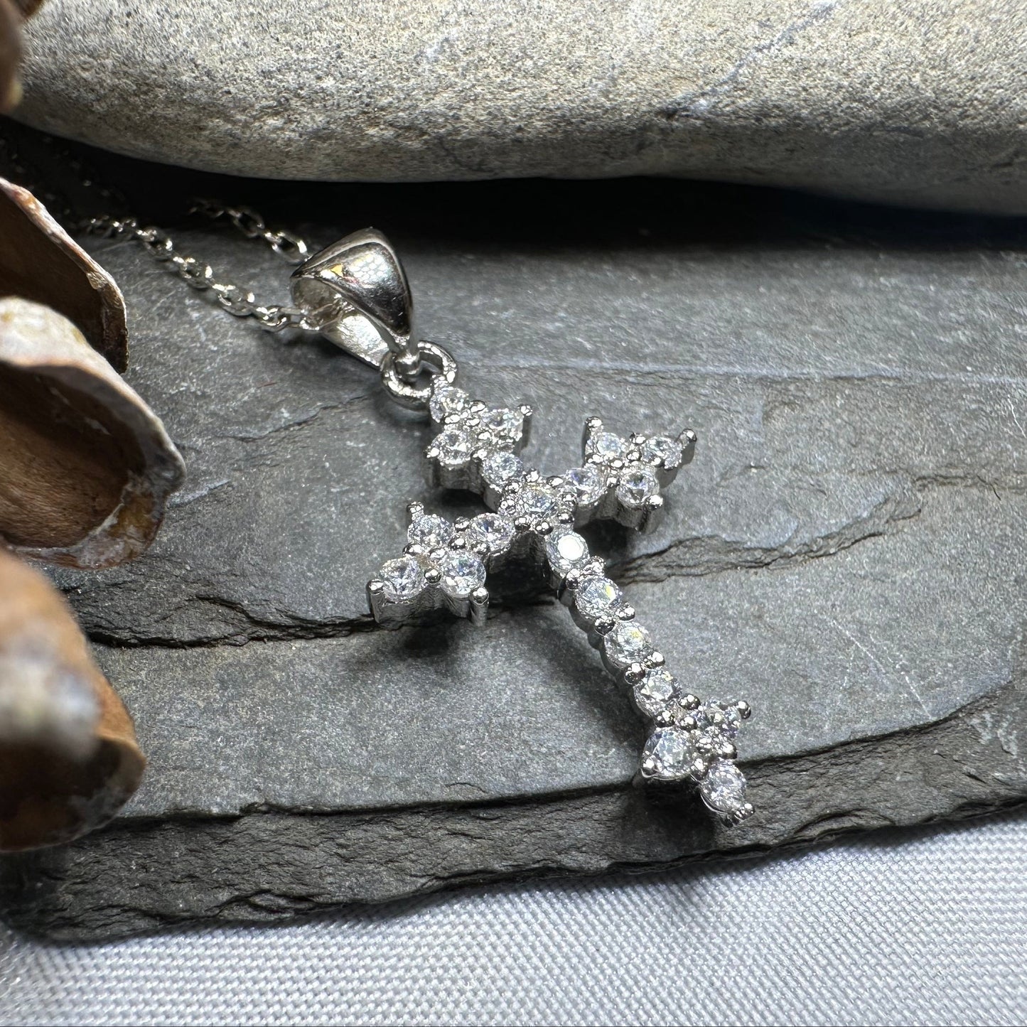 Cathedral Celtic Cross Necklace