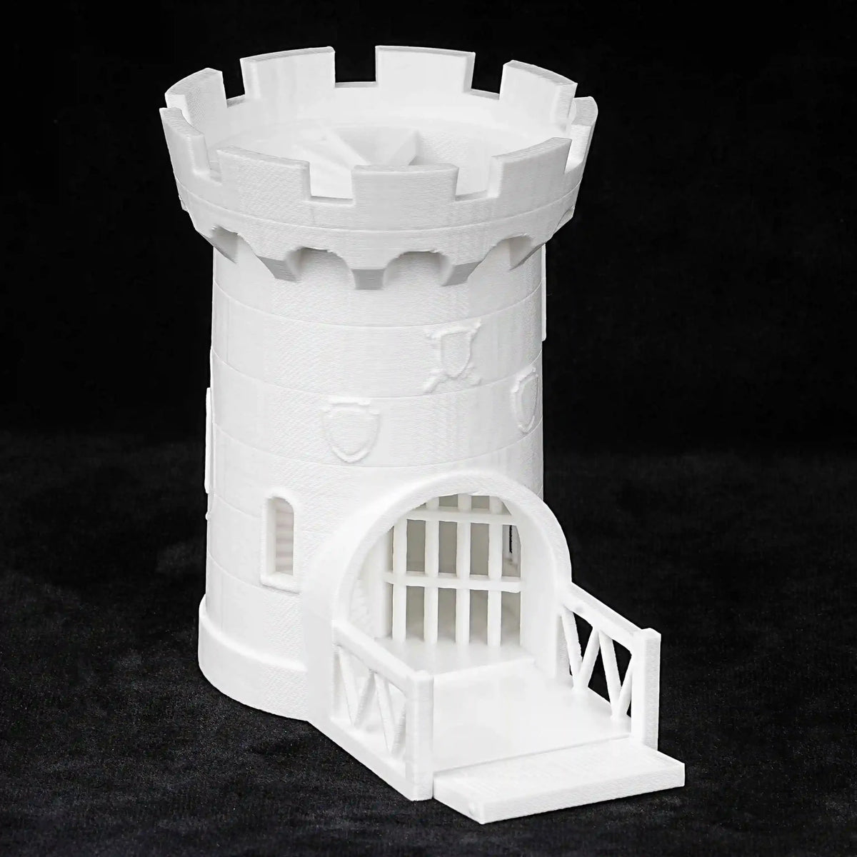 3D Printed Castle Model dungeons & dragons Dice Tower