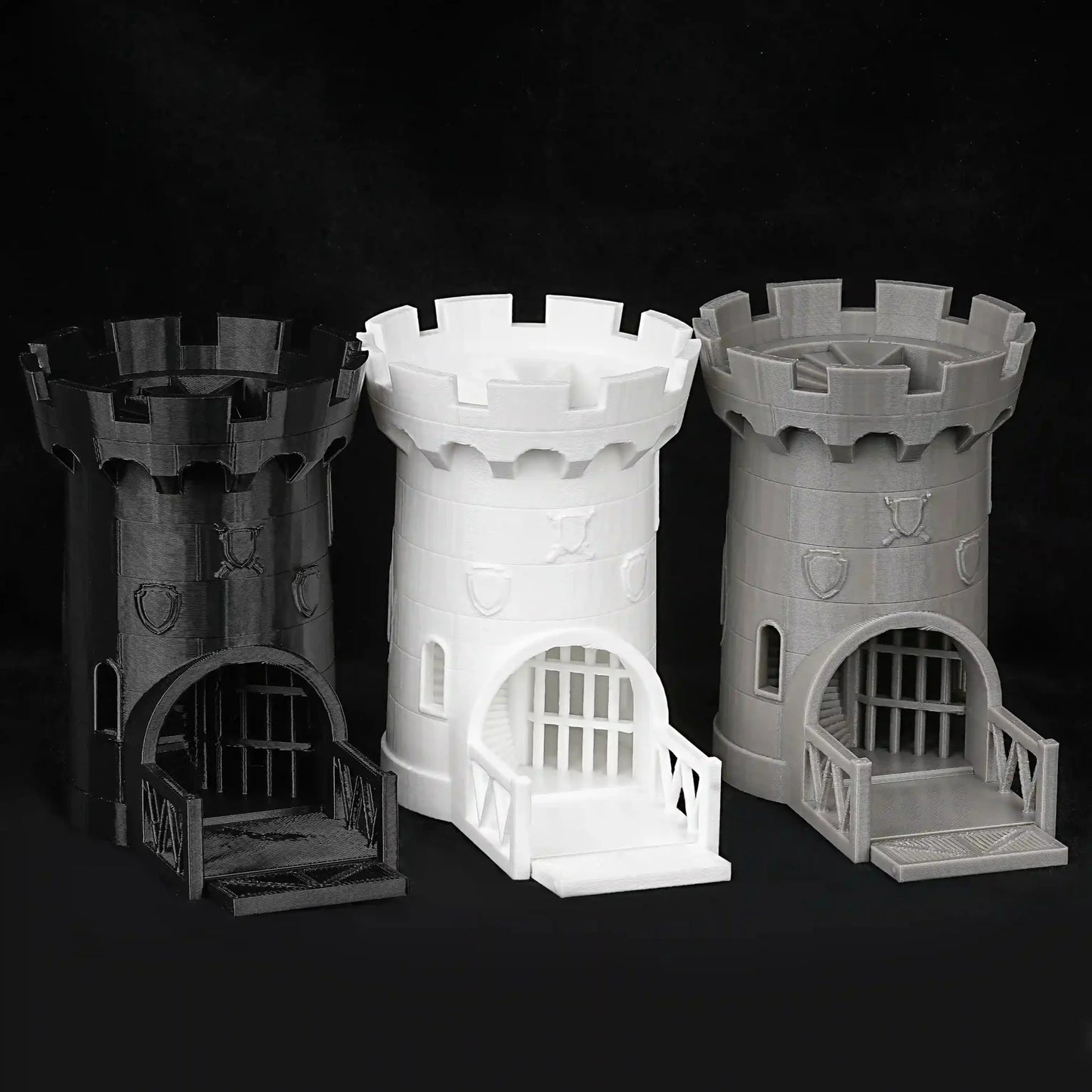 3D Printed Castle Model dungeons & dragons Dice Tower