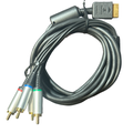 Sony Playstation OEM PS2 PS3 Gold Tip Component Composite HD AV Cable