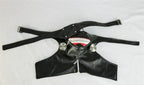 New anime tokyo ghoul cosplay prop zipper pu adjustable mask