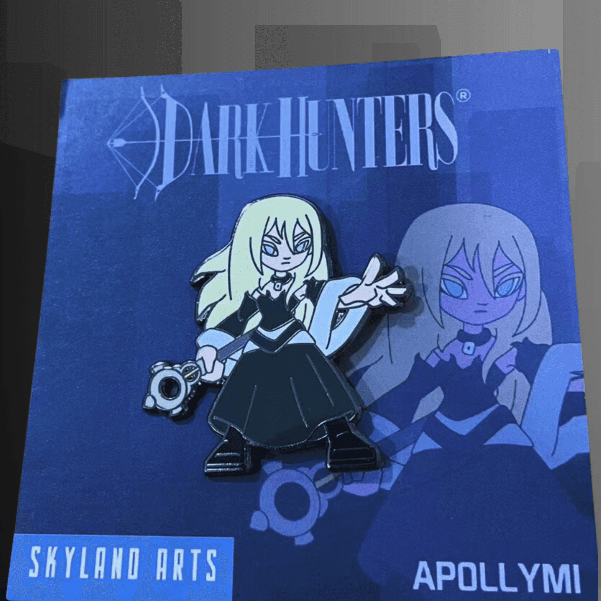 Dark-Hunter Wave1B 3-Pin Pack + FREE STICKERS + save on shipping! - 