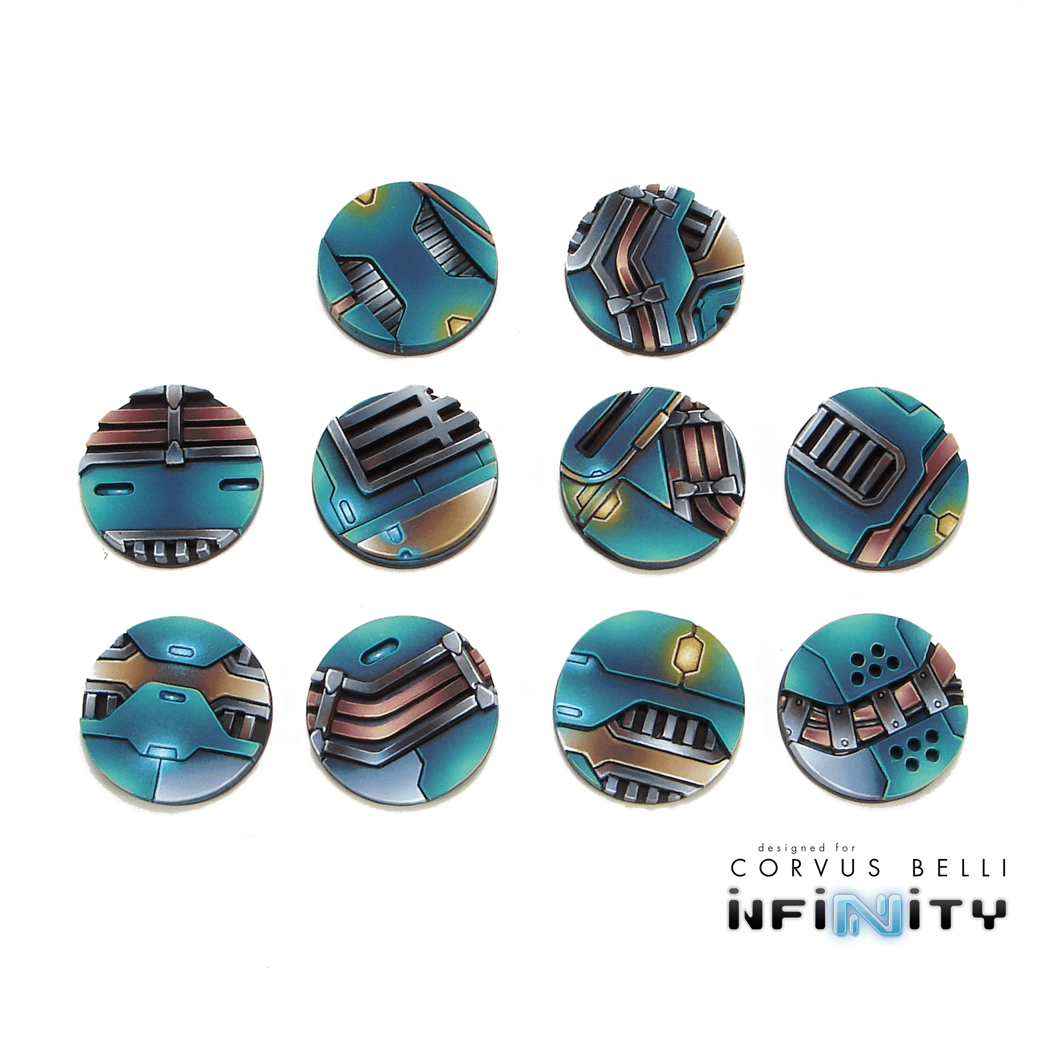 Daedalus Bases - 25mm (10)