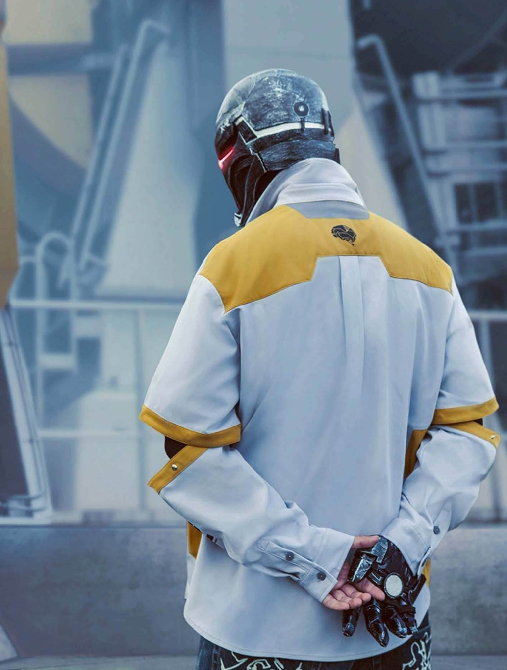 ApeqJ508 Boring Robot Jacket - Grey / S