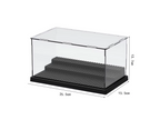 Large Adjustable Multi-Level Display Box - Grey - Mil-Blox