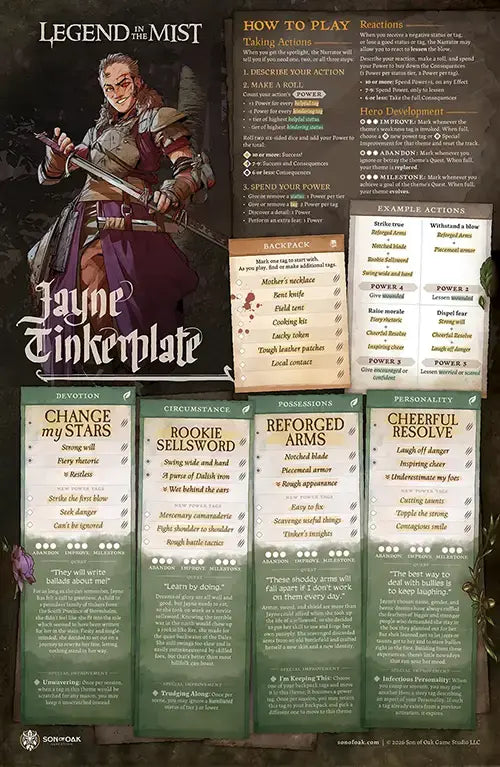 Character Pack (20) - Legend in the Mist