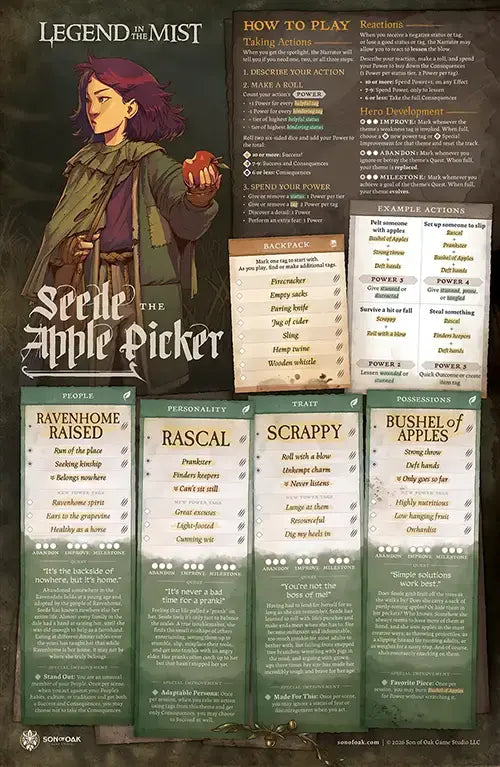 Character Pack (20) - Legend in the Mist