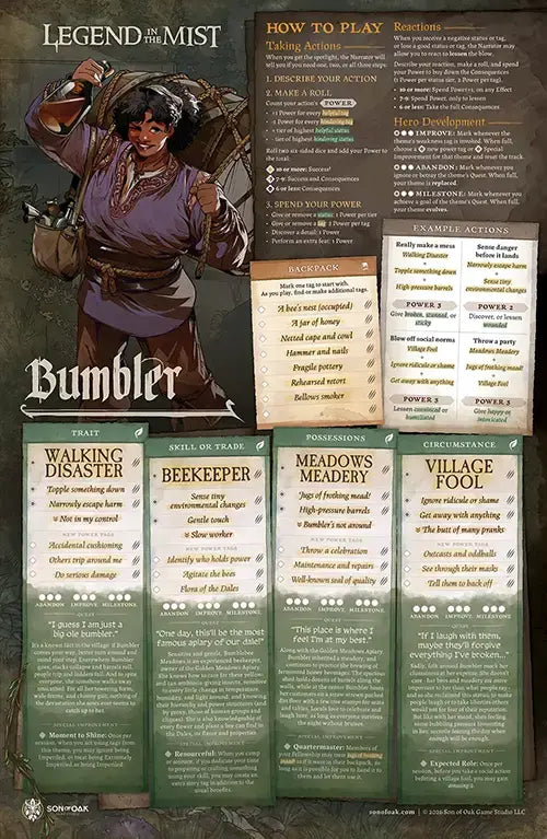 Character Pack (20) - Legend in the Mist